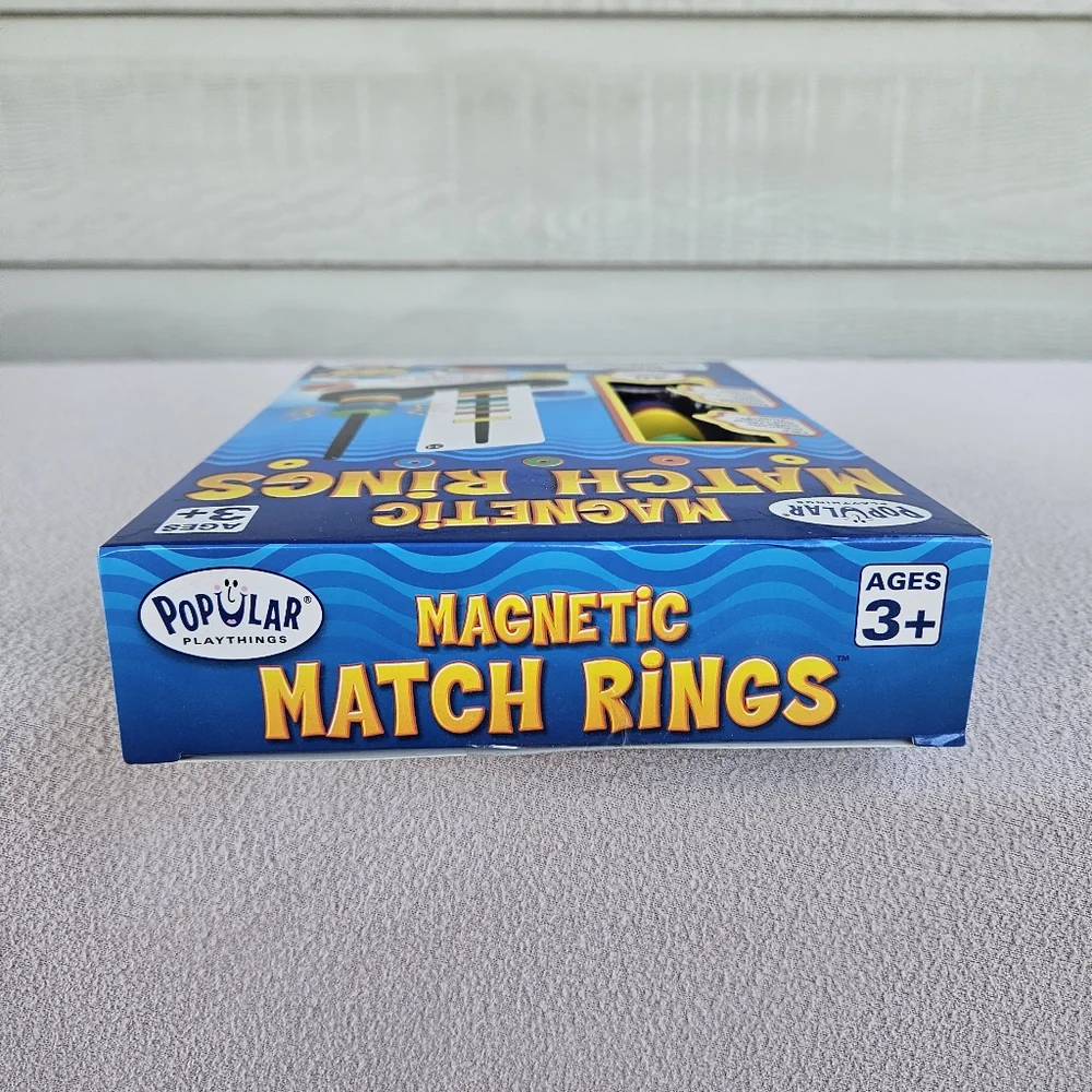 Popular Playthings Magnetic Match Rings Preschool Kindergarten Math Science - Picture 5 of 6